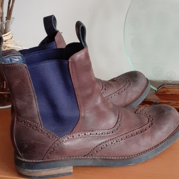 cole haan nike air leather boots